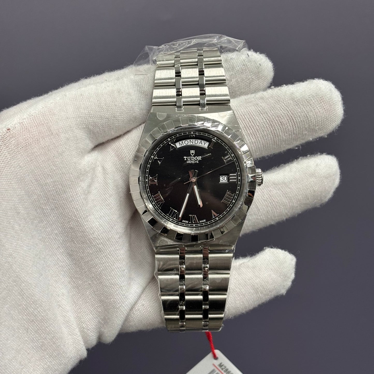 Tudor Royal 41mm Black Dial Watch Ref# 28600