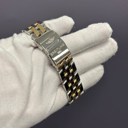 Breitling Chronomat 43mm Black Dial Watch Ref# B13356 - Happy Jewelers Fine Jewelry Lifetime Warranty