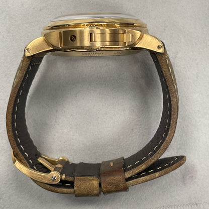 Panerai Luminor 44mm Brown Dial Watch Ref# PAM00289 - Happy Jewelers Fine Jewelry Lifetime Warranty