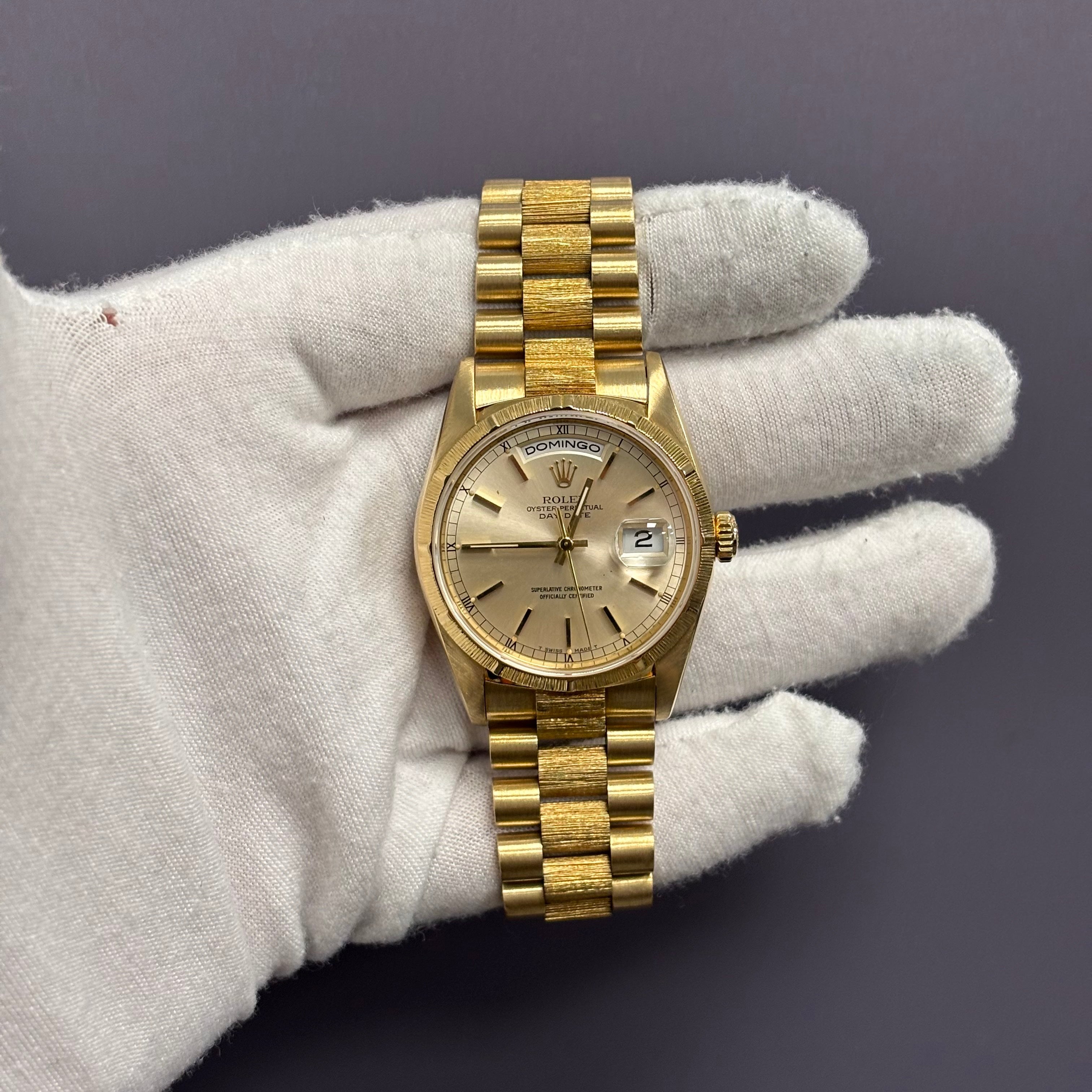 Rolex Day-Date 36mm Silver Dial Watch Ref# 18248 – Happy Jewelers