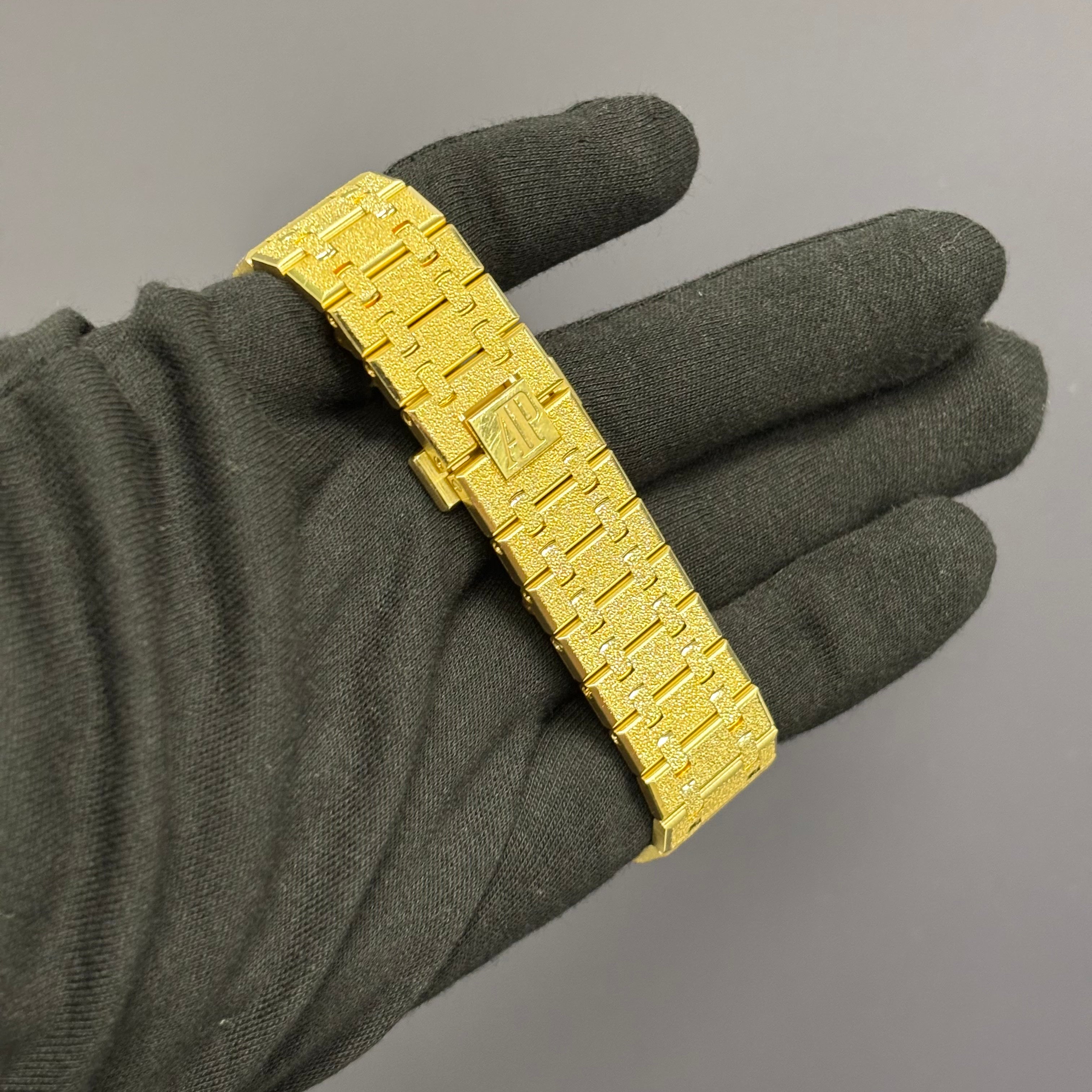 Audemars Piguet Royal Oak 41mm Openwork Dial Watch Ref# 15412BA.ZG.1224BA.01 - Happy Jewelers Fine Jewelry Lifetime Warranty