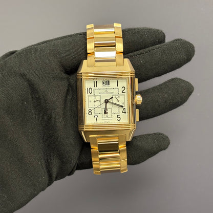 Jaeger-LeCoultre Reverso 35mm White Dial Watch Ref# Q7012120 - Happy Jewelers Fine Jewelry Lifetime Warranty