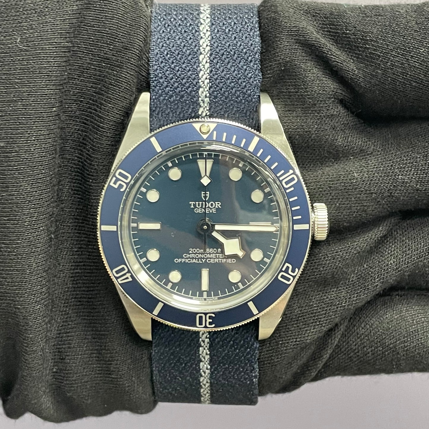 Tudor Black Bay 39mm Blue Dial Watch Ref# 79030B