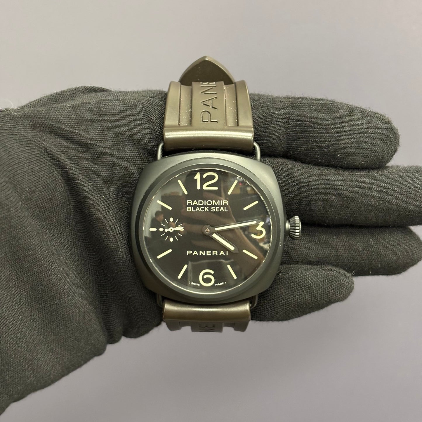 Panerai Radiomir 44mm Black Dial Watch Ref# PAM00292