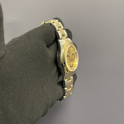 Rolex Daytona 40mm Champagne Dial Watch Ref# 16523 - Happy Jewelers Fine Jewelry Lifetime Warranty