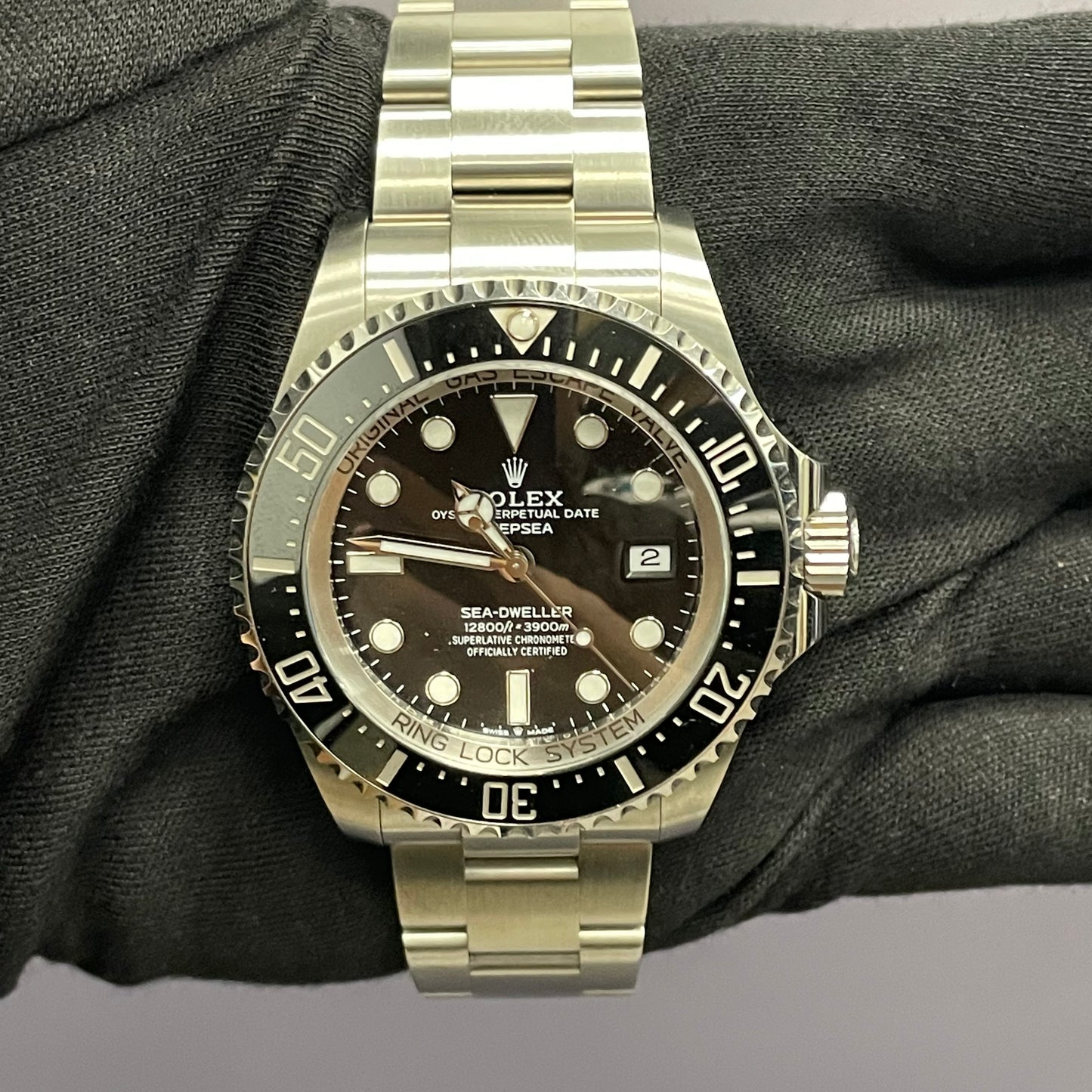 Rolex Sea-Dweller 44mm Black Dial Watch Ref# 136660