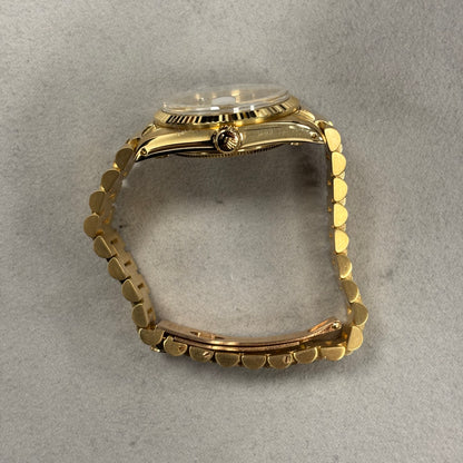 Rolex Datejust 31mm Yellow Dial Watch Ref# 6827 - Happy Jewelers Fine Jewelry Lifetime Warranty