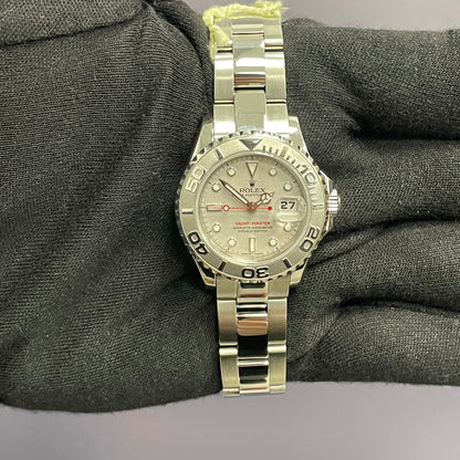 Rolex Yacht-Master 29mm Silver Dial Watch Ref# 169622 - Happy Jewelers Fine Jewelry Lifetime Warranty