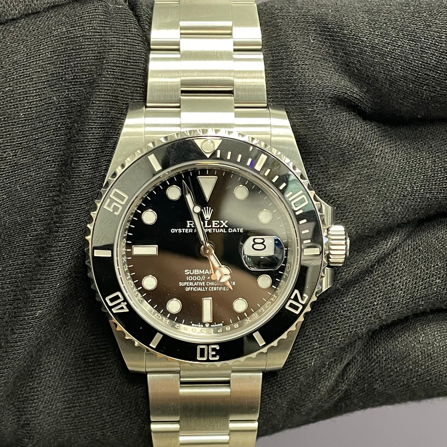 Rolex Submariner 41mm Black Dot Dial Watch Ref# 126610LN