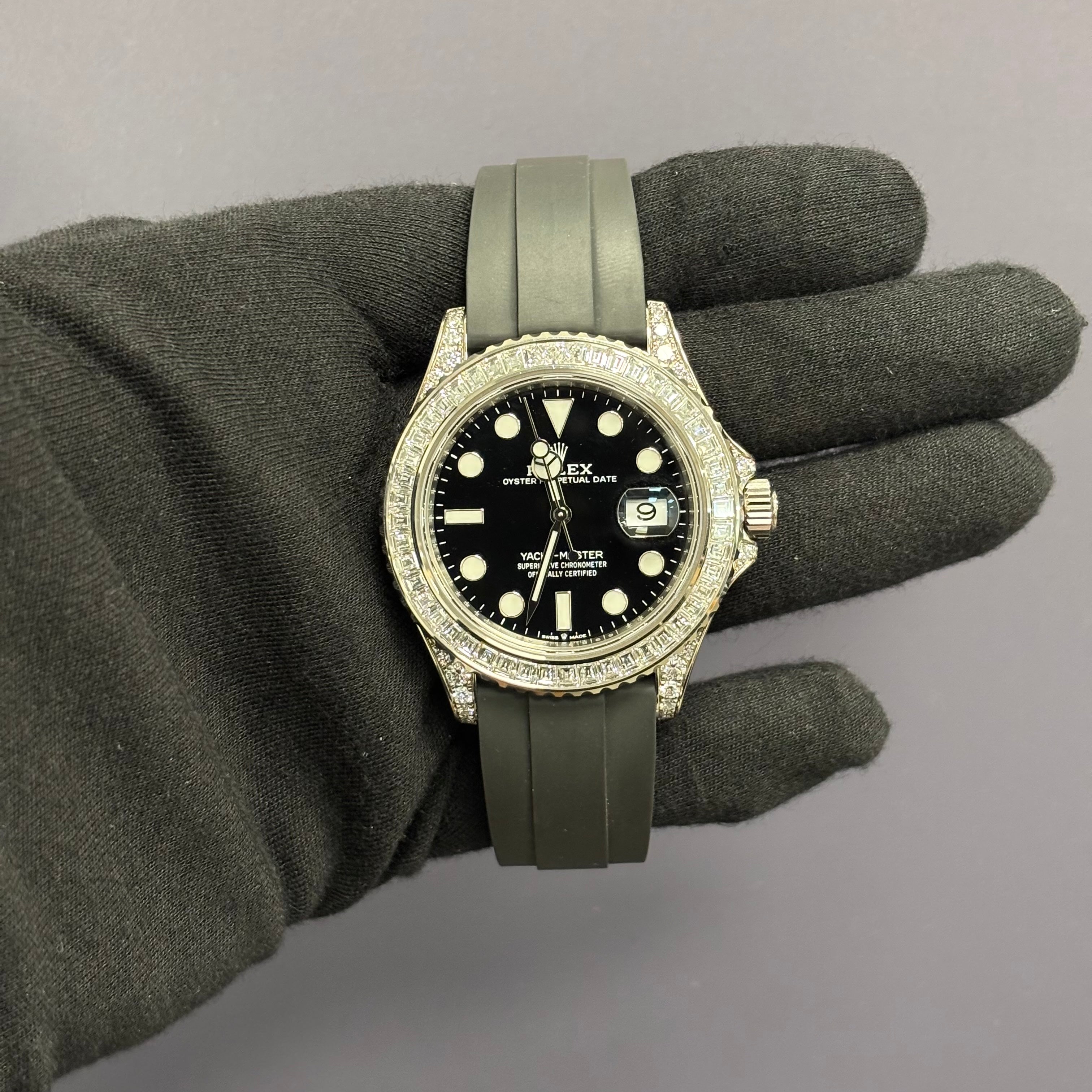 Rolex Yacht-Master 42mm Black Dial Watch Ref# 226679TBR - Happy Jewelers Fine Jewelry Lifetime Warranty