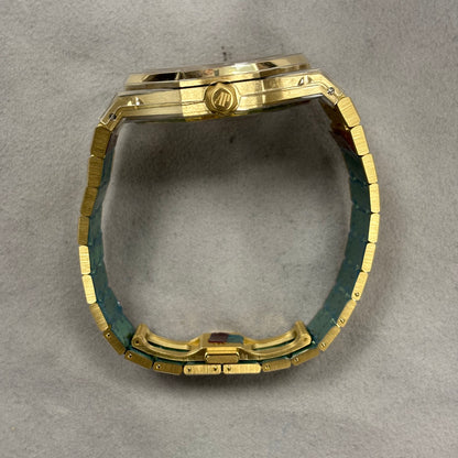 Audemars Piguet Royal Oak 41mm Openwork Dial Watch Ref# 15407BA.OO.1220BA.01 - Happy Jewelers Fine Jewelry Lifetime Warranty