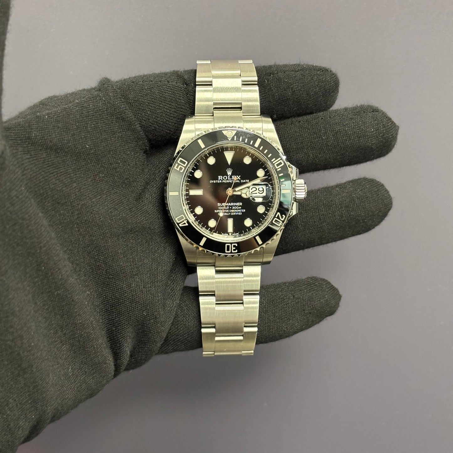 Rolex Submariner 41mm Black Dot Dial Watch Ref# 126610LN