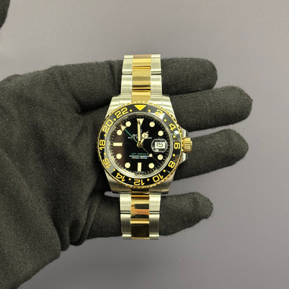 Rolex GMT-Master II 40mm Black Dial Watch Ref# 116713 - Happy Jewelers Fine Jewelry Lifetime Warranty