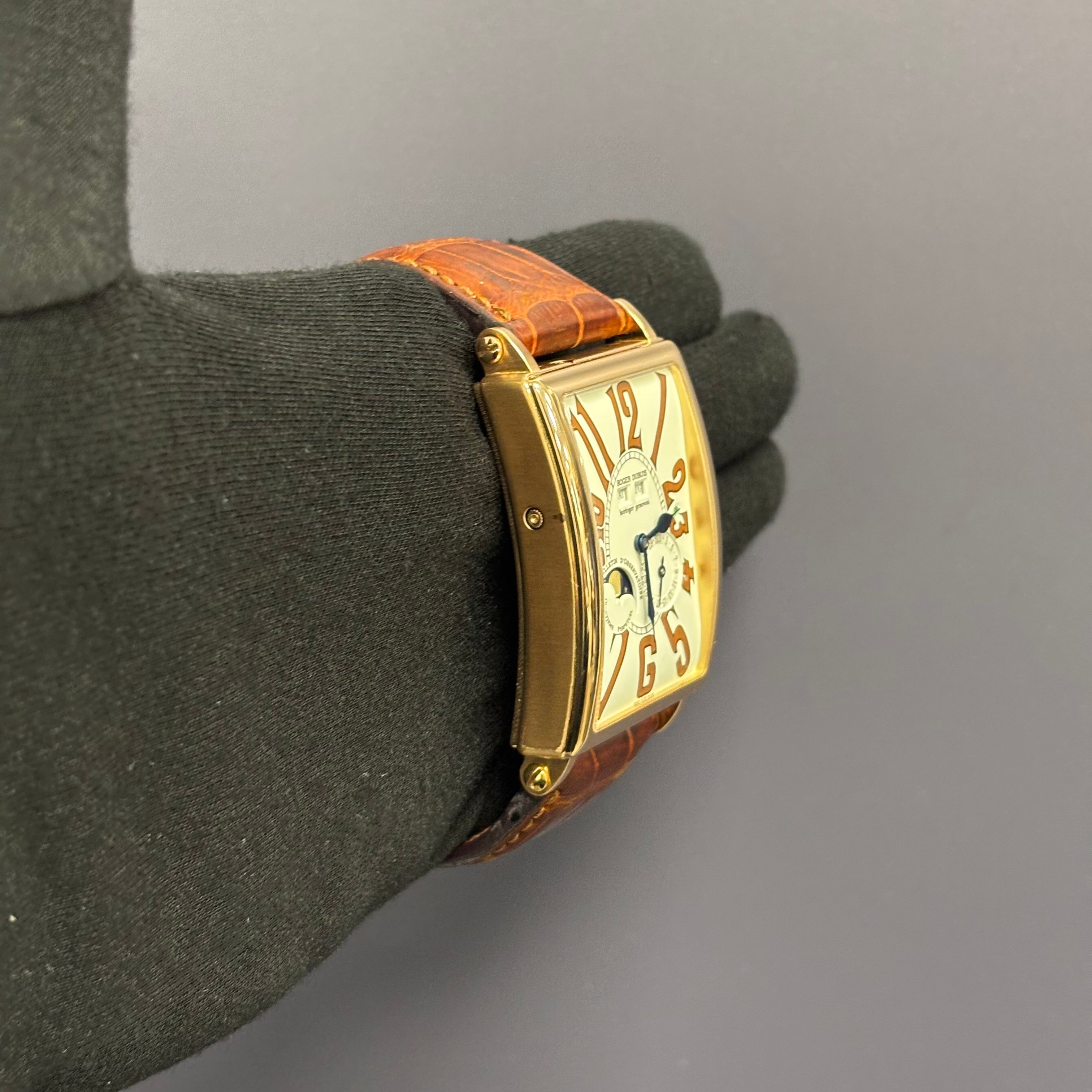 Roger Dubuis Much More 34mm Cream Dial Ref# M34 5739 - Happy Jewelers Fine Jewelry Lifetime Warranty