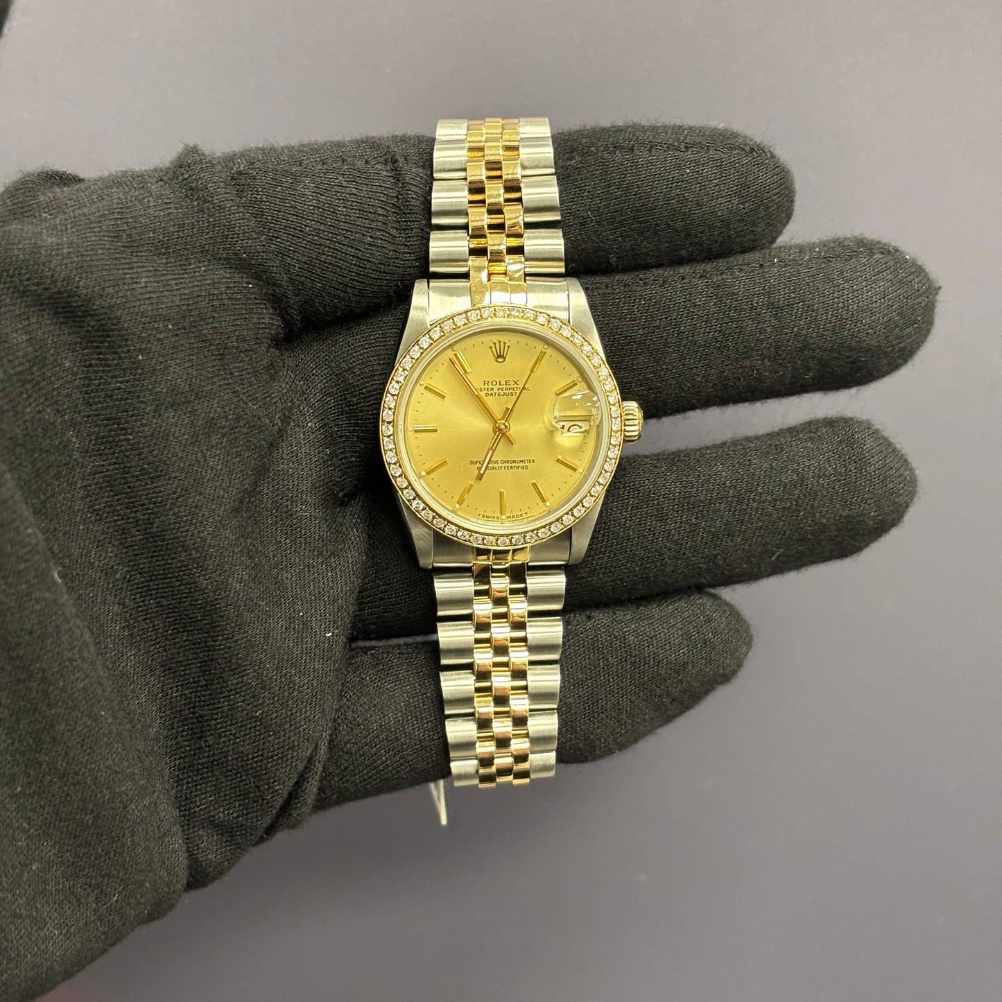 Rolex Datejust 31mm MOP Dial Watch Ref# 68273