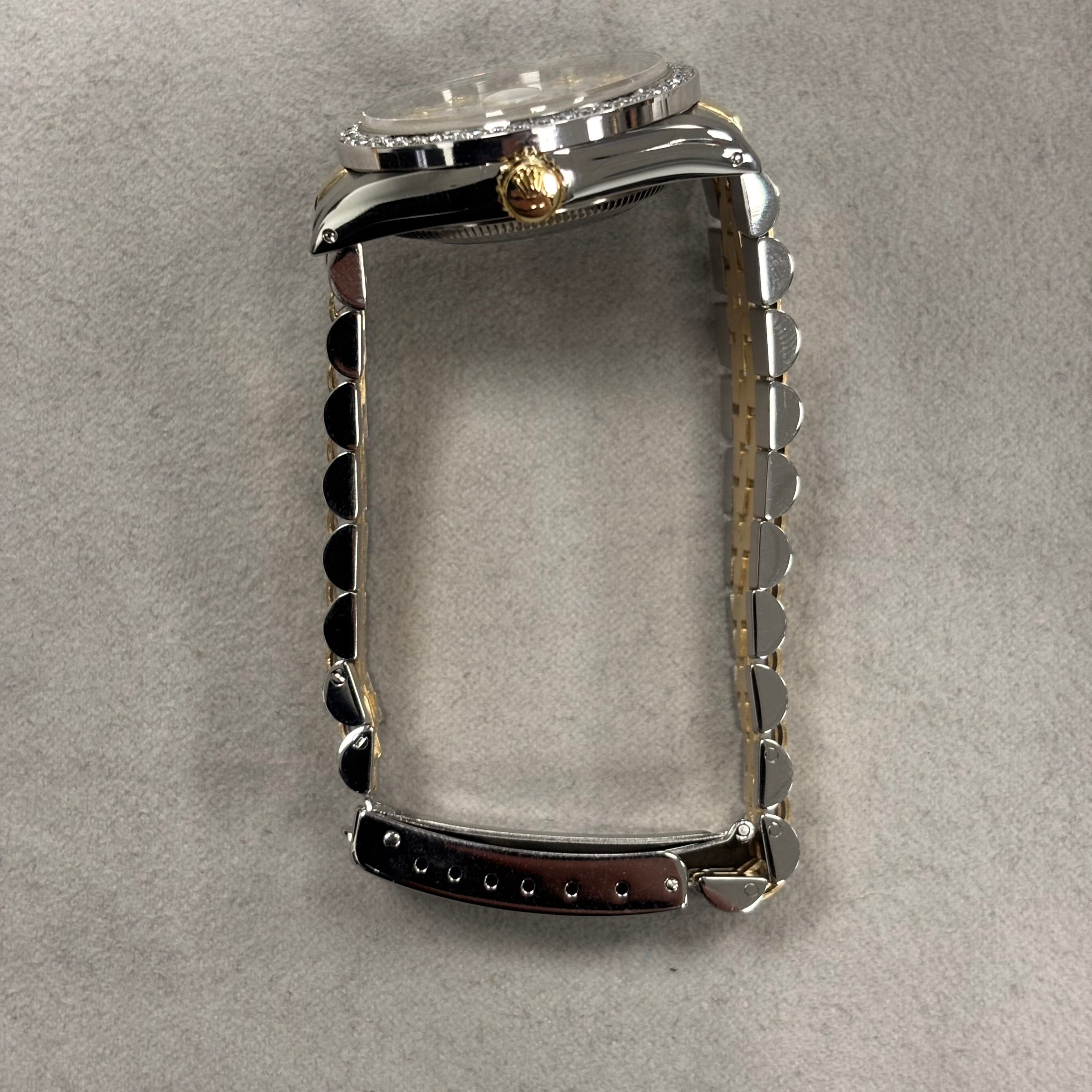 Rolex Datejust 31mm Diamond Dial Watch Ref# 68273 - Happy Jewelers Fine Jewelry Lifetime Warranty