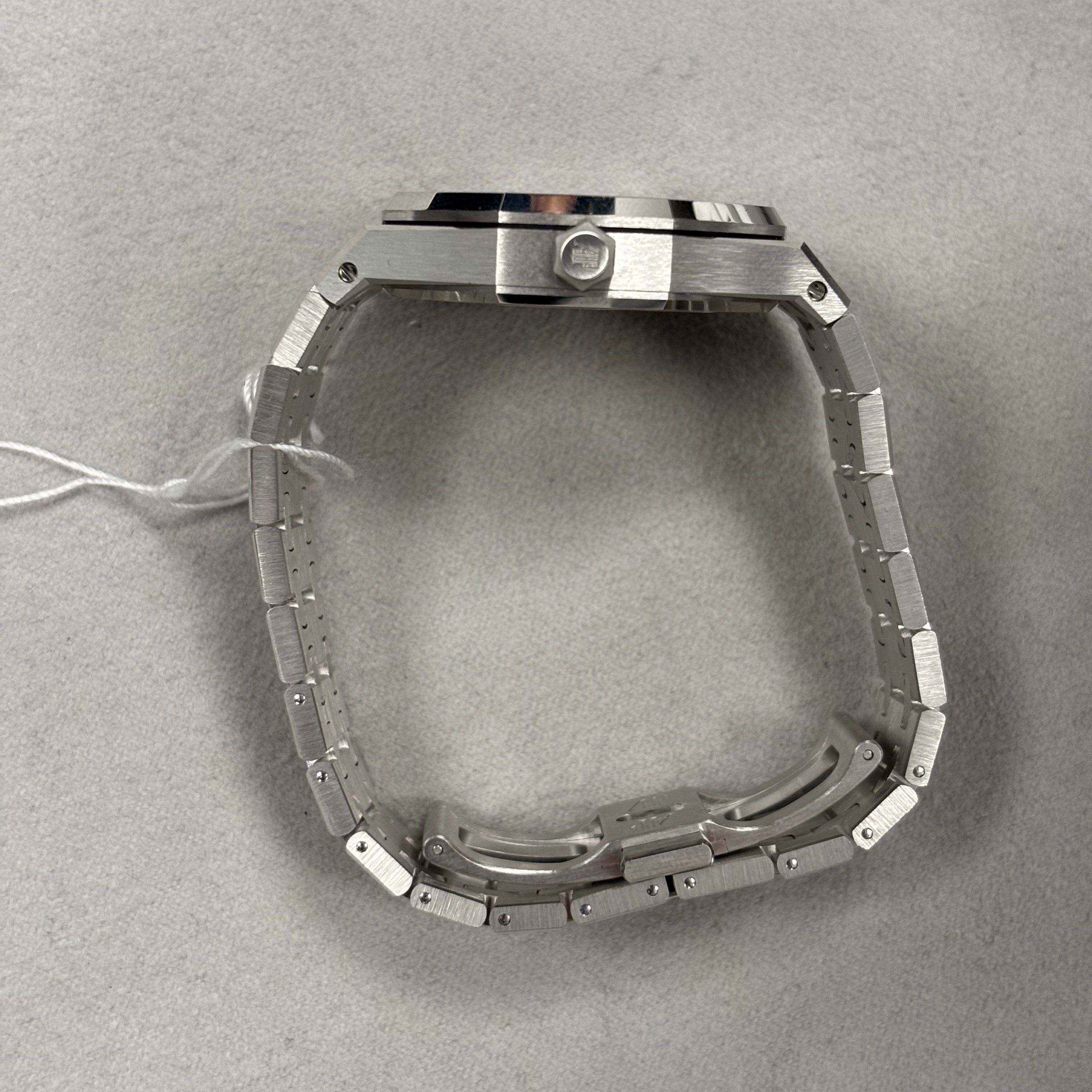 Audemars Piguet Royal Oak 34mm Blue Dial Watch Ref# 77451BC.ZZ.1261BC.01 - Happy Jewelers Fine Jewelry Lifetime Warranty