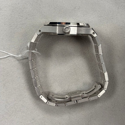 Audemars Piguet Royal Oak 34mm Blue Dial Watch Ref# 77451BC.ZZ.1261BC.01 - Happy Jewelers Fine Jewelry Lifetime Warranty