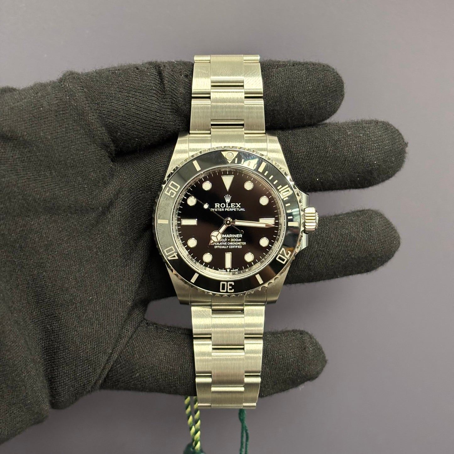 Rolex Submariner 41mm Black Dial Watch Ref# 124060