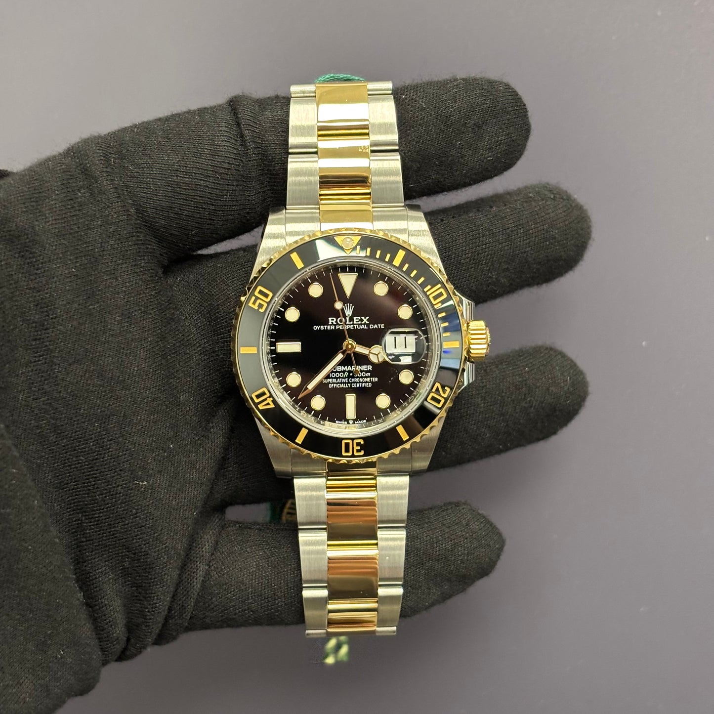 Rolex Submariner 41mm Black Dial Watch Ref# 126613LN