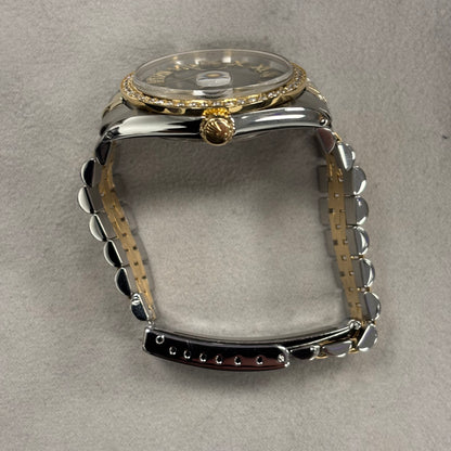 Rolex Datejust 36mm Green Dial Watch Ref# 1600 - Happy Jewelers Fine Jewelry Lifetime Warranty