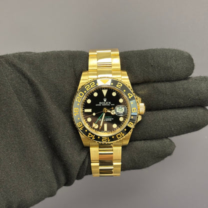 Rolex GMT-Master II 40mm Green Dial Watch Ref# 116718LN - Happy Jewelers Fine Jewelry Lifetime Warranty