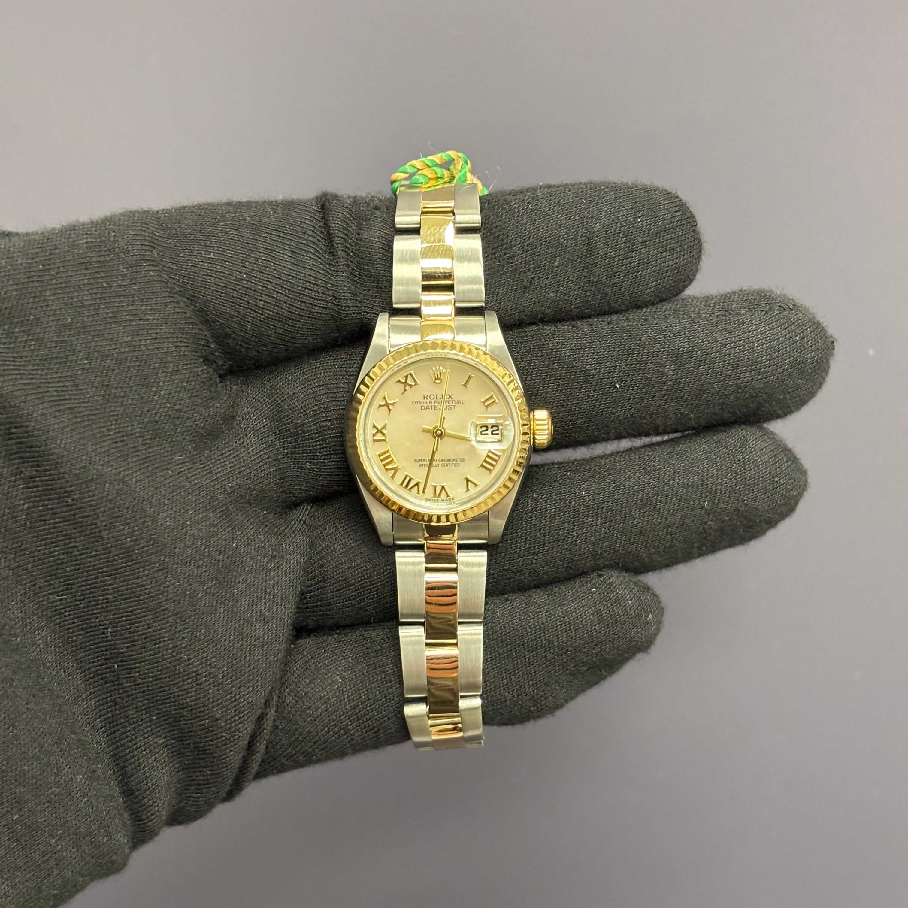 Rolex Datejust 26mm MOP Dial Watch Ref# 79173 - Happy Jewelers Fine Jewelry Lifetime Warranty