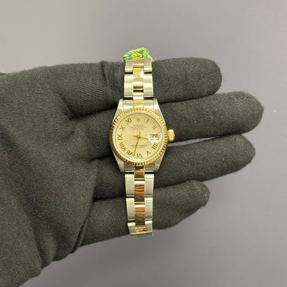 Rolex Datejust 26mm MOP Dial Watch Ref# 79173 - Happy Jewelers Fine Jewelry Lifetime Warranty