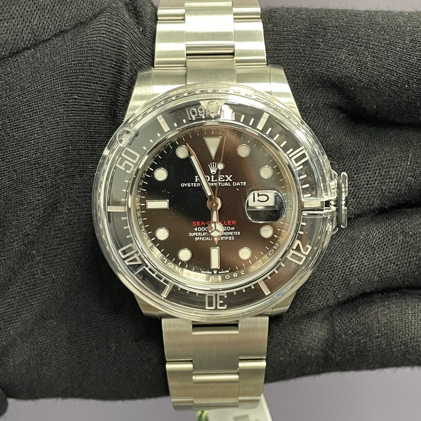 Rolex Sea-Dweller 43mm Black Dial Watch Ref# 126600