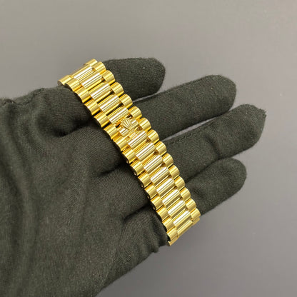 Rolex Day-Date 40mm White Dial Watch Ref# 228238 - Happy Jewelers Fine Jewelry Lifetime Warranty