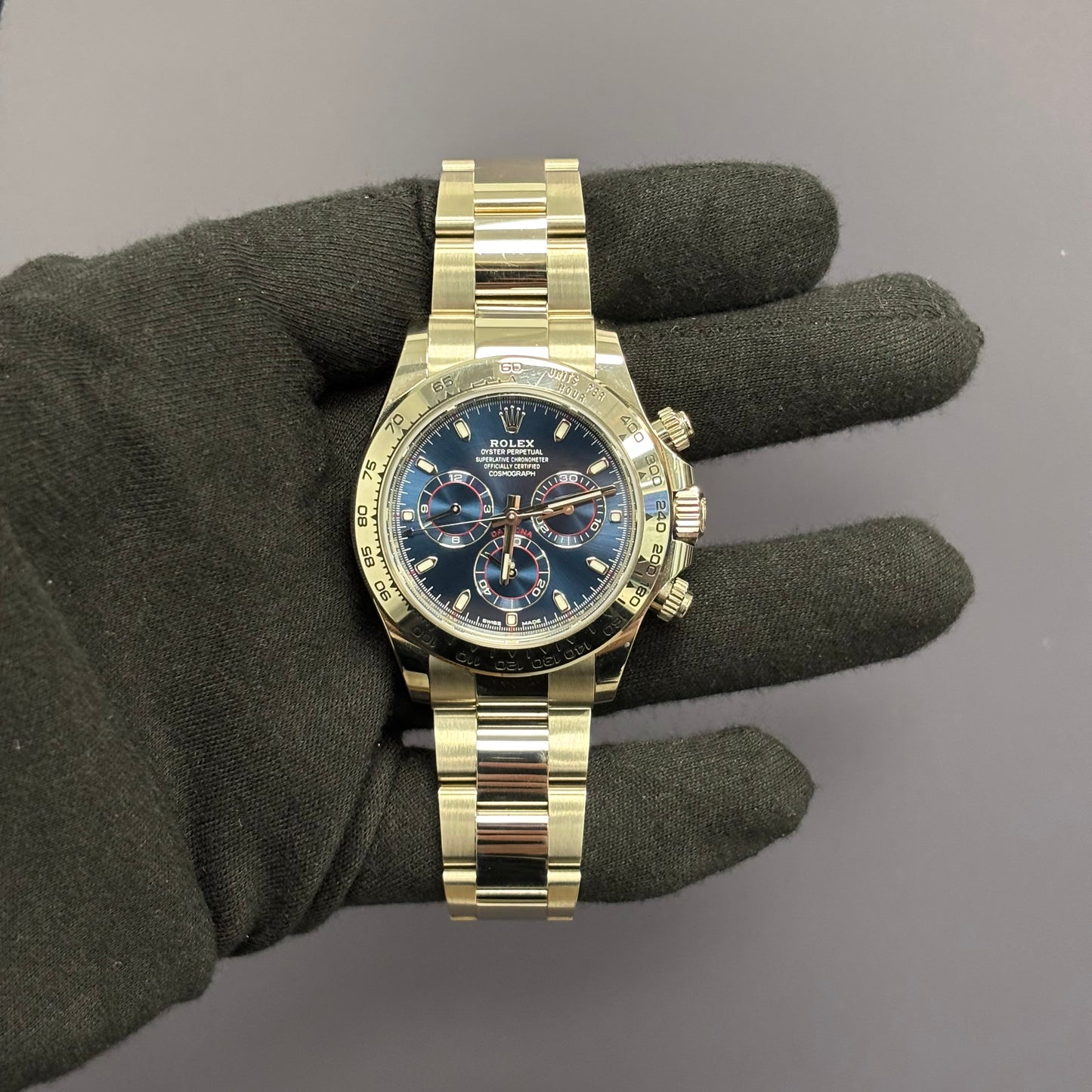 Rolex Daytona 40mm Blue Dial Watch Ref# 116509