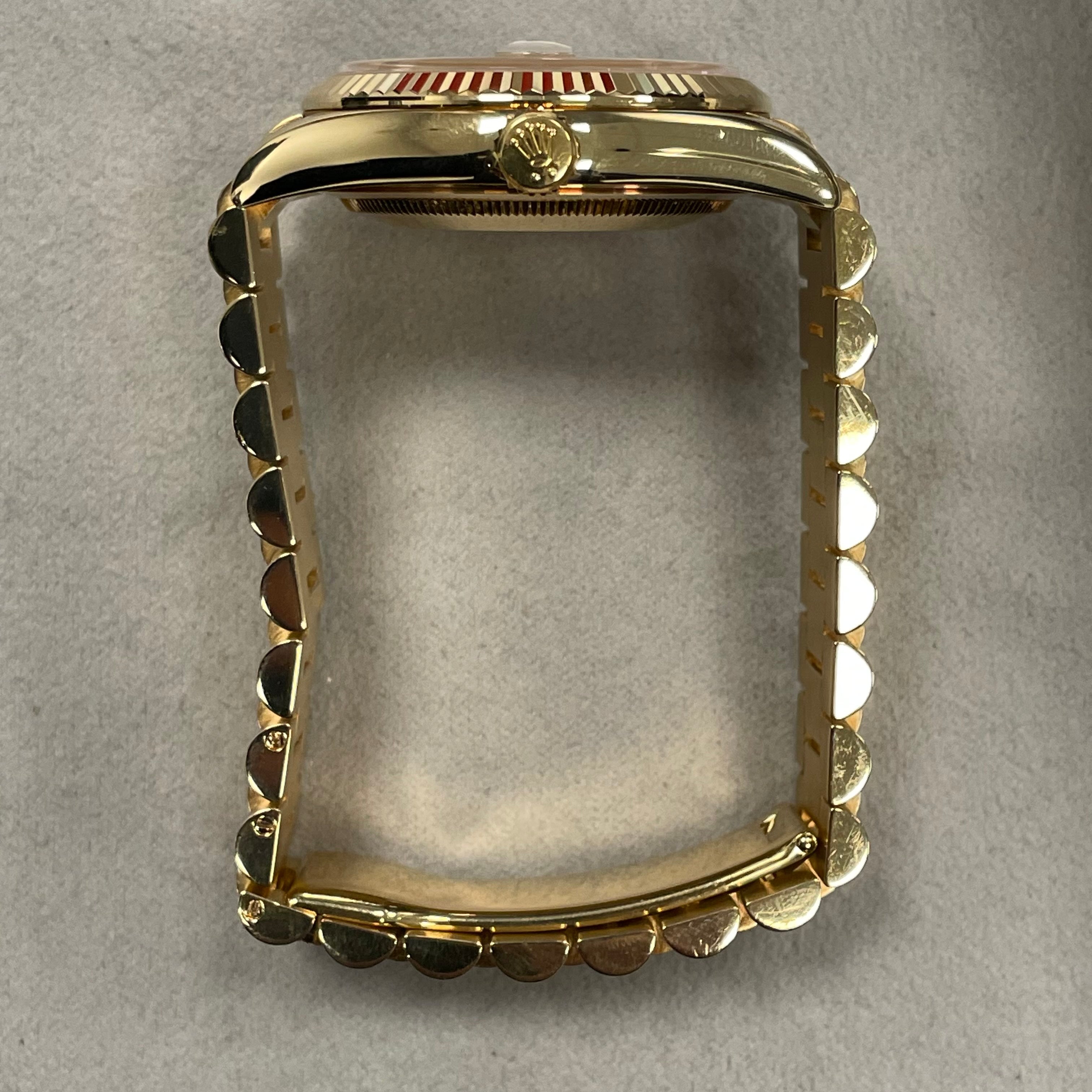 Rolex Day-Date 36mm Blue Dial Watch Ref# 118238 - Happy Jewelers Fine Jewelry Lifetime Warranty