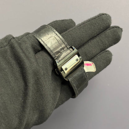 Cartier Santos 33mm Black Dial Watch Ref# W2020008 - Happy Jewelers Fine Jewelry Lifetime Warranty