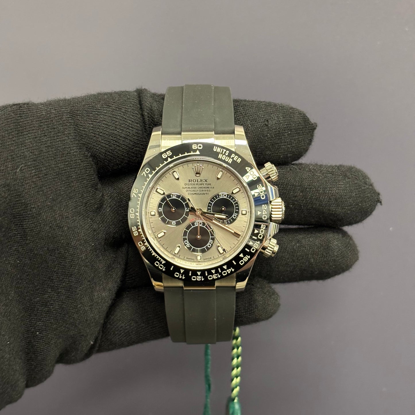 Rolex Daytona 40mm Silver Dial Watch Ref# 116519LN