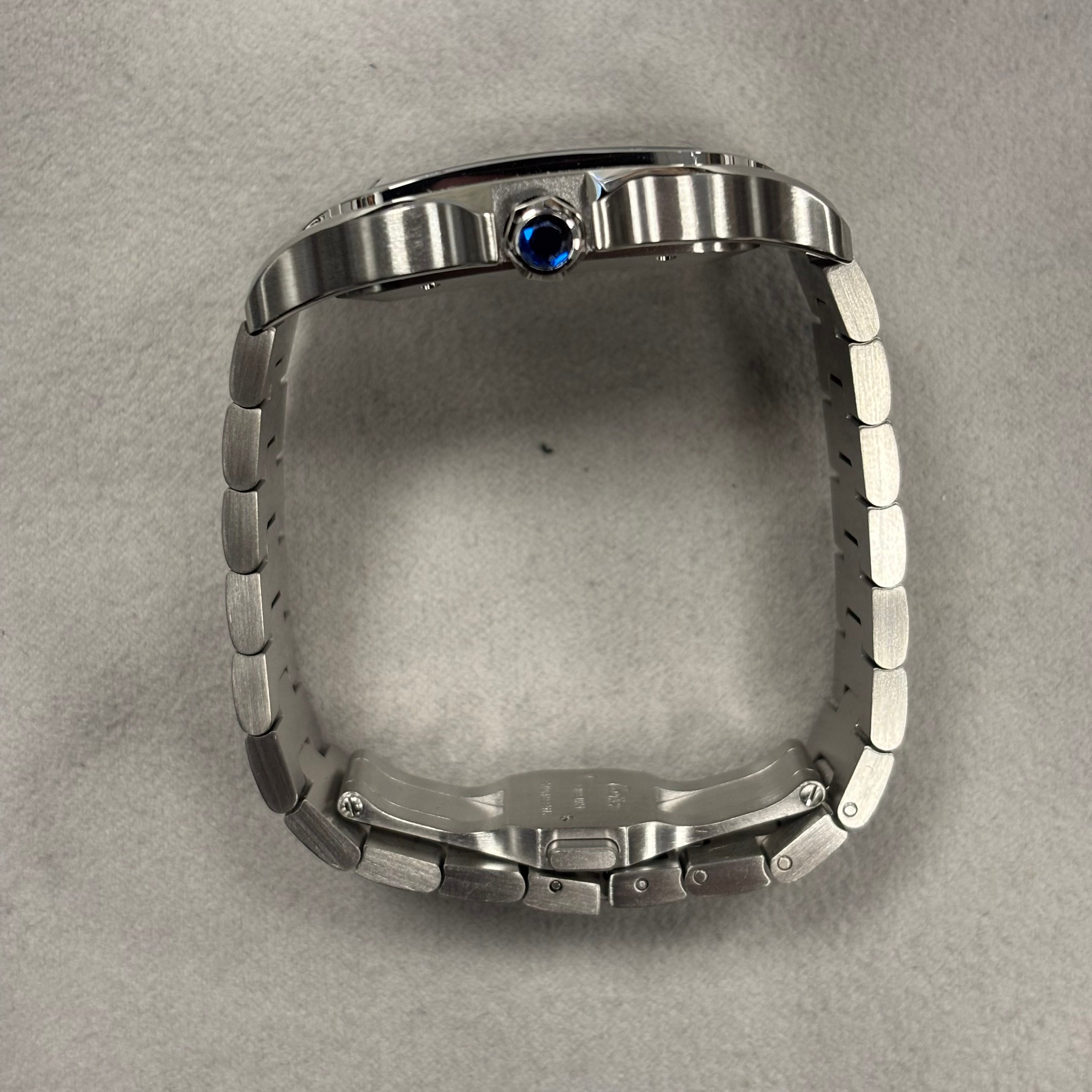 Cartier Santos 40mm Green Dial Watch Ref# WSSA0062 - Happy Jewelers Fine Jewelry Lifetime Warranty