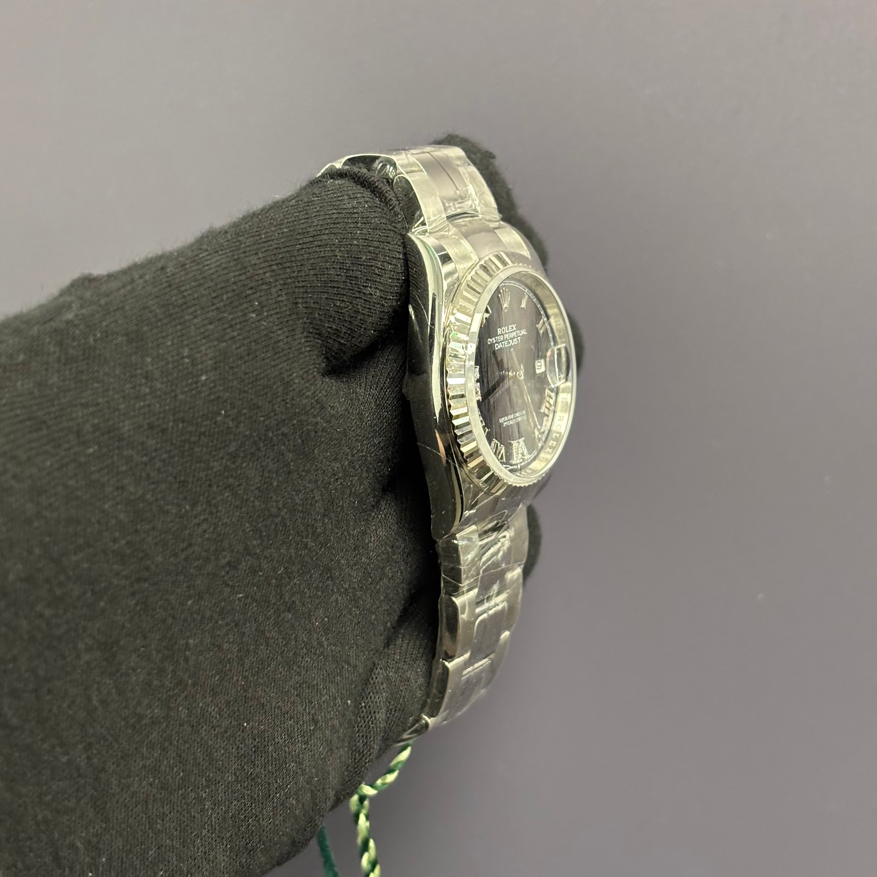 Rolex Datejust 36mm Purple Dial Watch Ref# 126234 - Happy Jewelers Fine Jewelry Lifetime Warranty