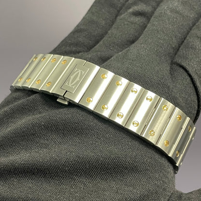 Cartier Santos 47mm White Dial Watch Ref# W2SA0009 - Happy Jewelers Fine Jewelry Lifetime Warranty