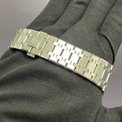 Audemars Piguet Royal Oak 41mm Blue Dial Watch Ref# 15503BC.OO.1220BC.01 - Happy Jewelers Fine Jewelry Lifetime Warranty