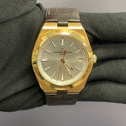 Vacheron Constantin 41mm Silver Dial Watch Ref# 4500V/000R-B127 - Happy Jewelers Fine Jewelry Lifetime Warranty