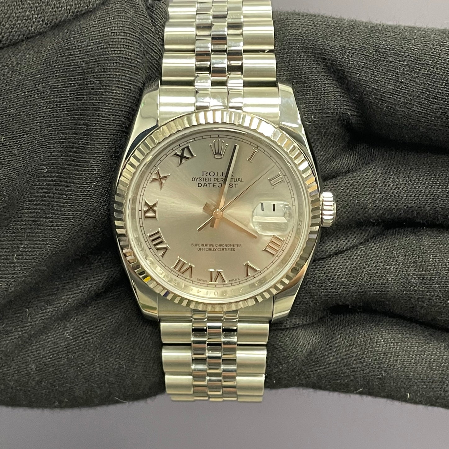 Rolex Datejust 36mm Silver Dial Watch Ref# 116234