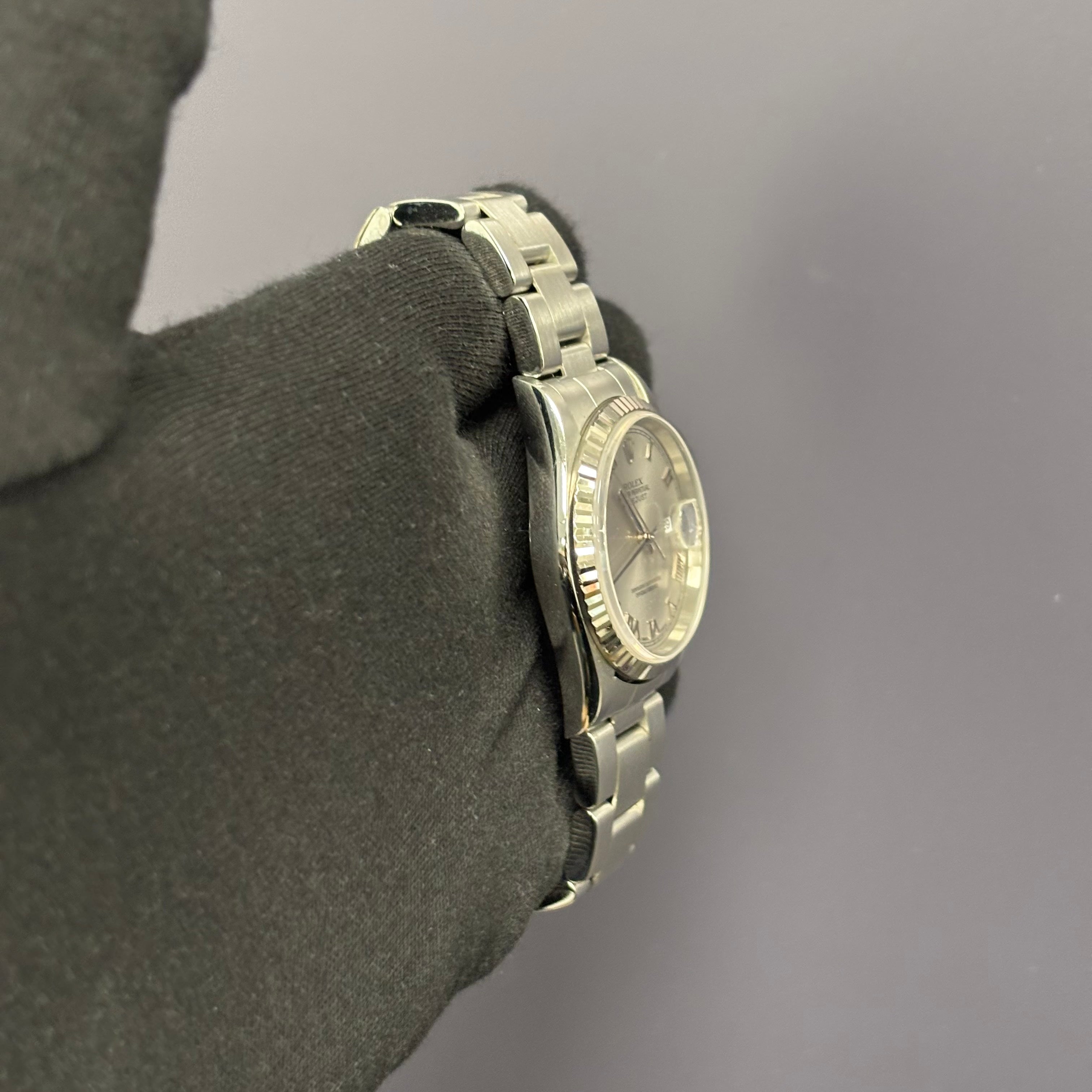 Rolex Datejust 36mm Rhodium Dial Watch Ref# 16234 - Happy Jewelers Fine Jewelry Lifetime Warranty