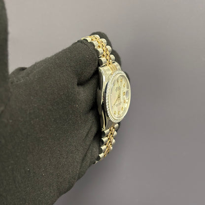 Rolex Datejust 36mm MOP Dial Watch Ref# 16013 - Happy Jewelers Fine Jewelry Lifetime Warranty