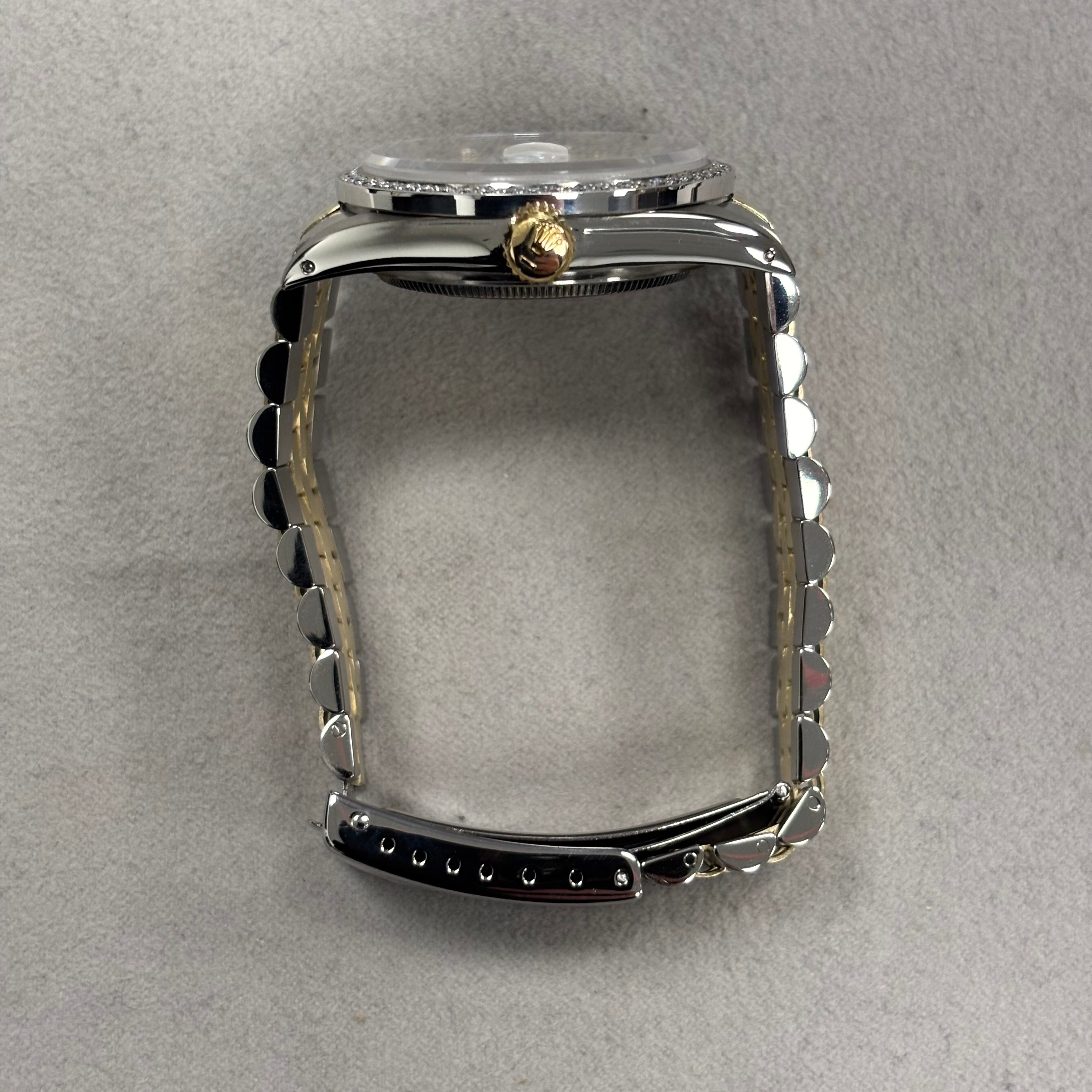 Rolex Datejust 36mm MOP Dial Watch Ref# 16013 - Happy Jewelers Fine Jewelry Lifetime Warranty