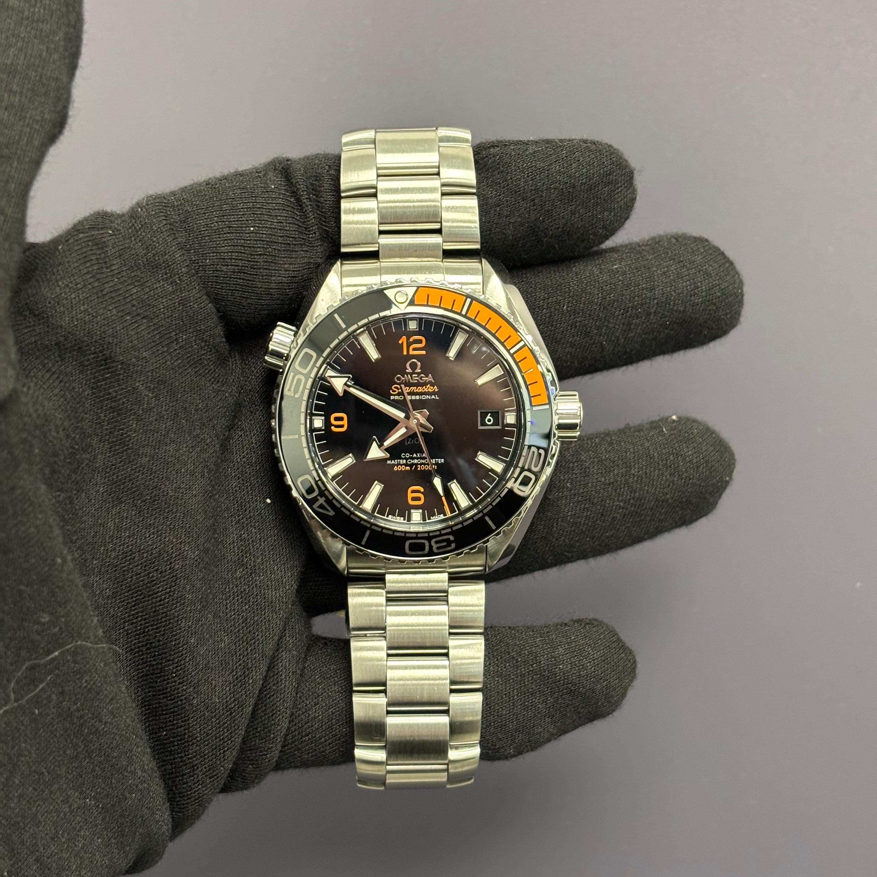 Omega Seamaster 43.5mm Black Dial Watch Ref# 215.30.44.21.01.002 - Happy Jewelers Fine Jewelry Lifetime Warranty