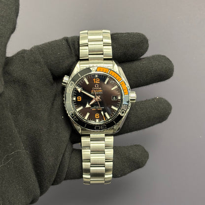 Omega Seamaster 43.5mm Black Dial Watch Ref# 215.30.44.21.01.002 - Happy Jewelers Fine Jewelry Lifetime Warranty