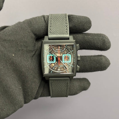 Tag Heuer Monaco 39mm Openwork Dial Watch Ref# CBL2184 - Happy Jewelers Fine Jewelry Lifetime Warranty
