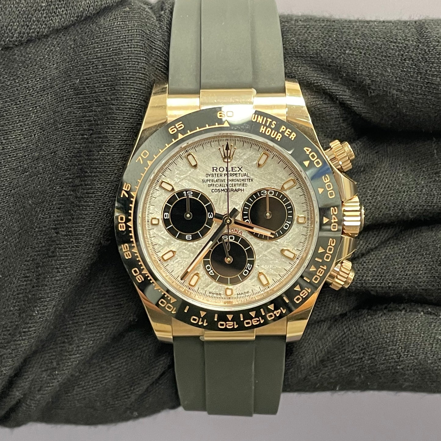 Rolex Daytona 40mm Meteorite Dial Watch Ref# 116515LN