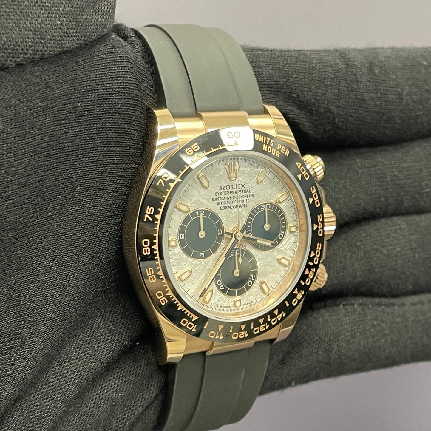 Rolex Daytona 40mm Meteorite Dial Watch Ref# 116515LN