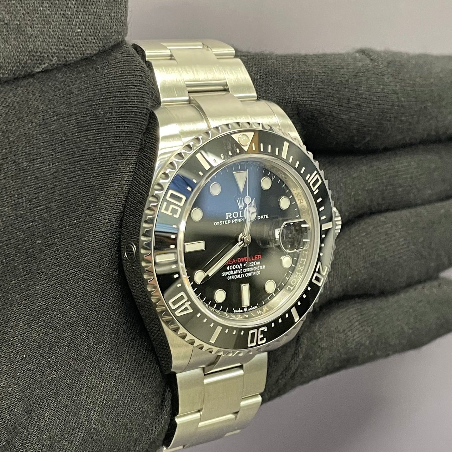 Rolex Sea-Dweller 43mm Black Dial Watch Ref# 126600