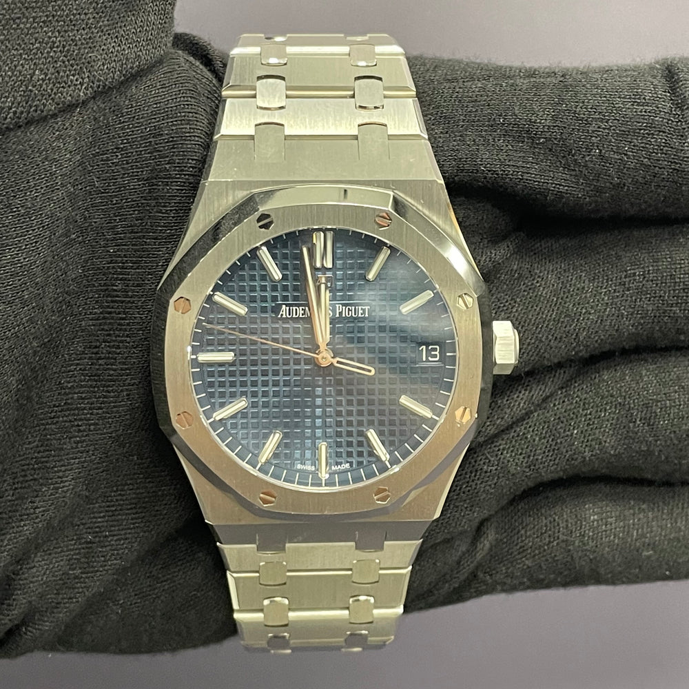 Audemars Piguet Royal Oak 41mm Blue Dial Ref# 15500ST.OO.1220ST.01